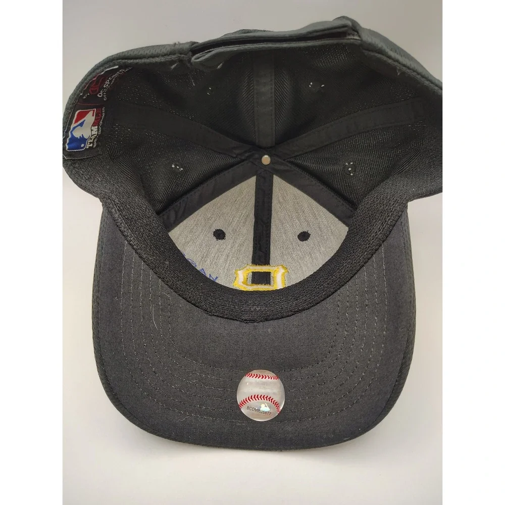 OC Sports Pittsburgh Pirates Youth Hat Black Yellow MLB Baseball‎ Cap Adjustable